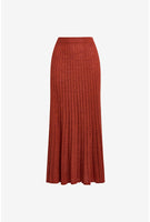 Maliparmi merino ribbed blend skirt