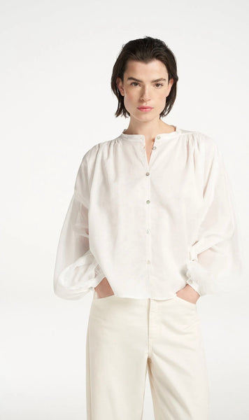 Femmes du sud blouse genevie blouse off white