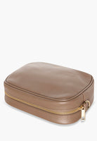 Janice leren crossbody bruce taupe