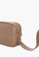 Janice leren crossbody bruce taupe