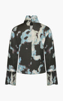 Aimee the label lilia print blouse