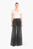 Janice wide pipe jeans dollar grijs