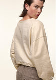 Femmes du sud collin sweater gold