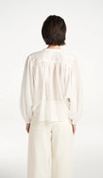 Femmes du sud blouse genevie blouse off white