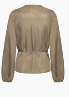 Aimee the label jean blouse taupe