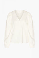 Aimee the label frits blouse white gold