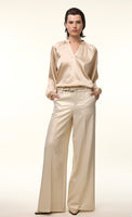 Femmes du sud pantalon amore glossy champagne