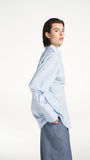 Femmes du sud blouse fabien light blue