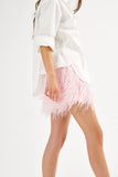 Rabens Saloner roxana plume shorts