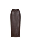 ChptrS Contemporary skirt bruin